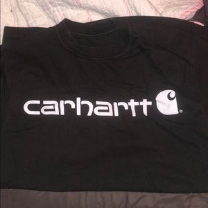 Grey men’s small carhartt shirt